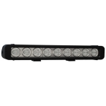 12" XMITTER LOW PROFILE PRIME XTREME BLACK NINE 6-WATT LED'S 40 DEGREE WIDE BEAM